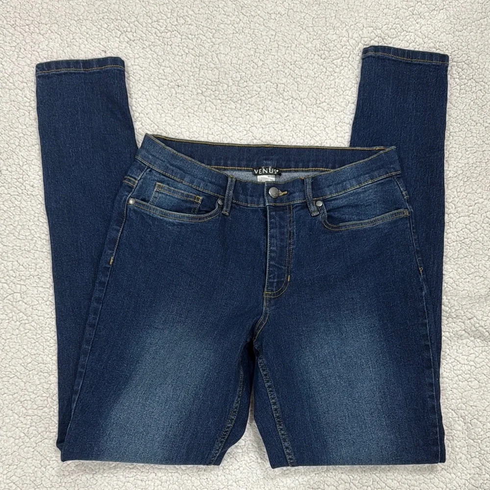 Venus Classic Blue Women's Jeans - Picture 2 of 5